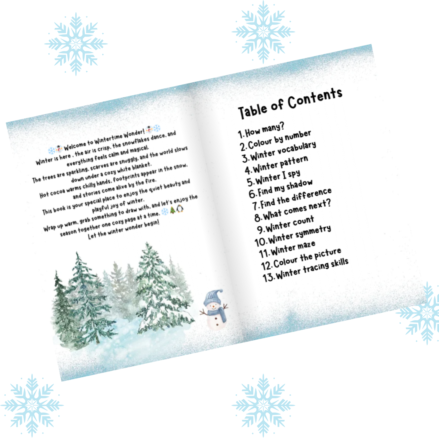 The Winter Workbook