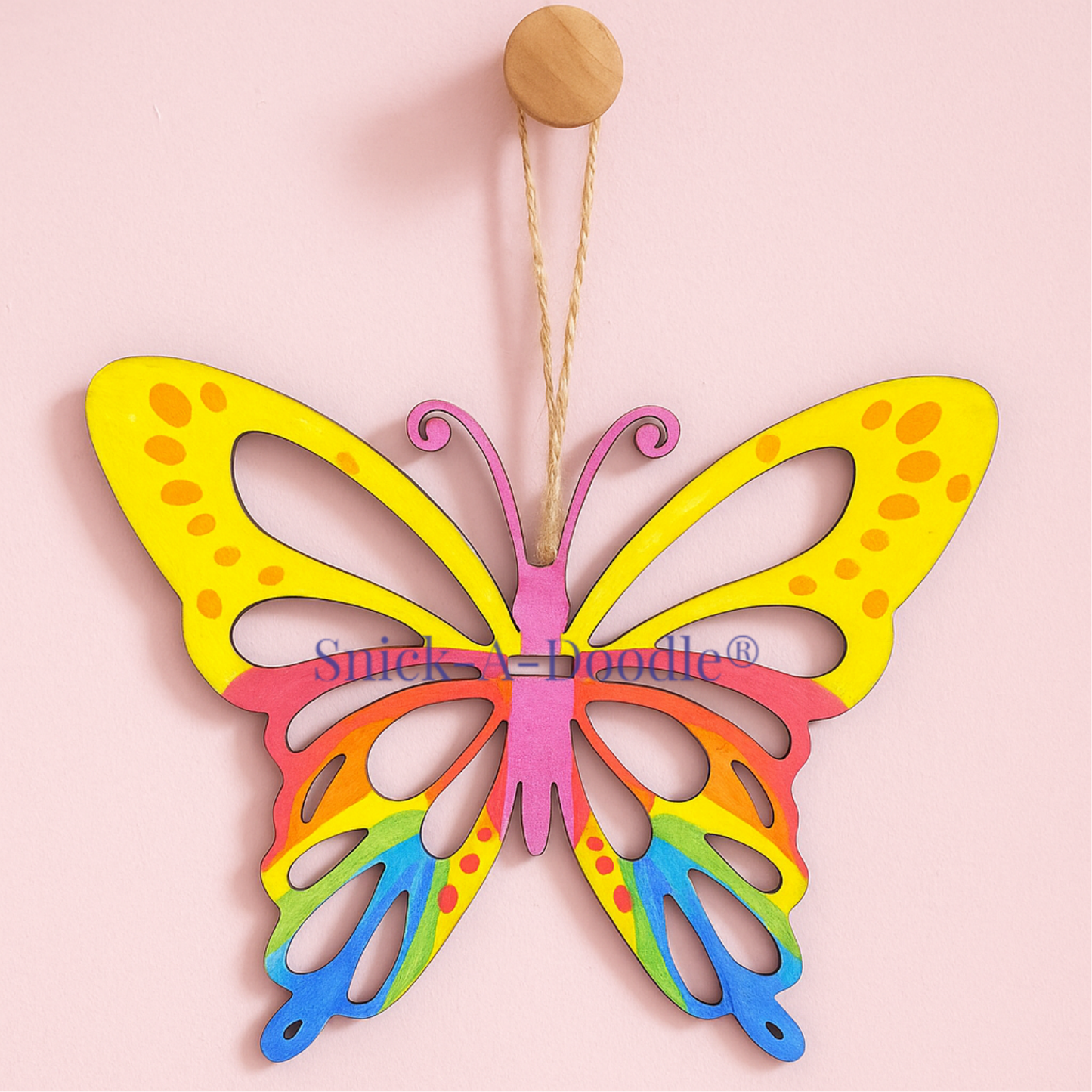 Paint-a-Butterfly with Holder