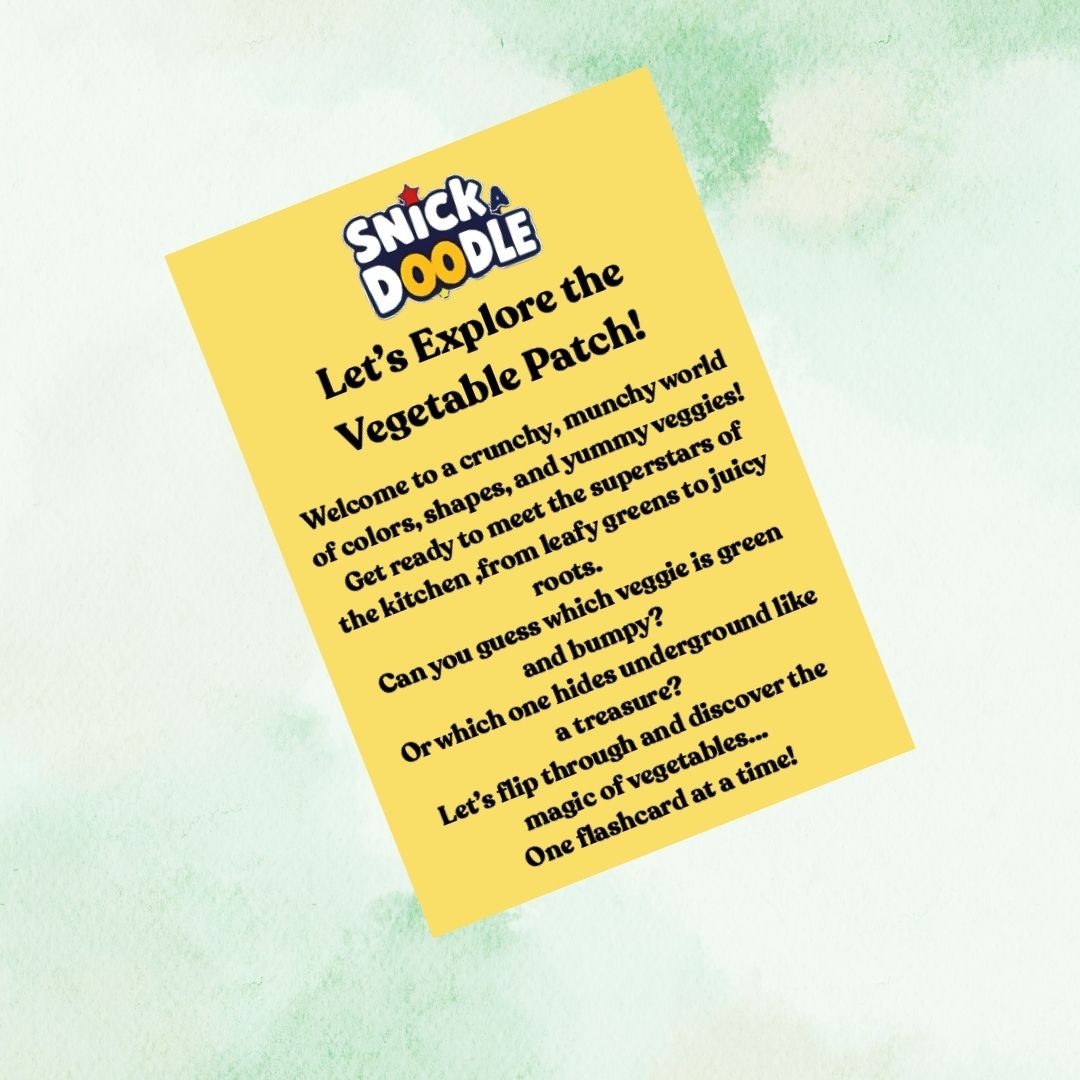 Vegetable Flashcards