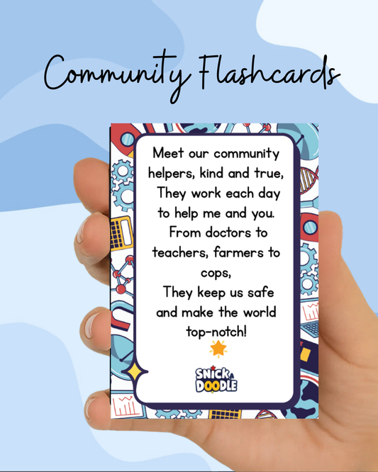 Community Helpers FlashCards