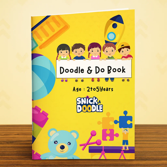 Doodle & Do Book - An Interactive Learning with Flashcards