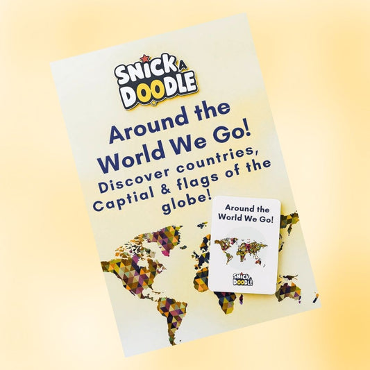 Around the World We Go! Countries Flashcards