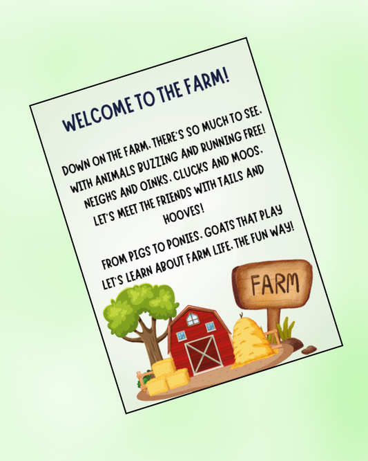 Farm Animals Flashcards