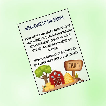 Farm Animals Flashcards